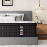 Twin XL Mattress 14 Inch Memory Foam Hybrid Mattress in a Box, Medium