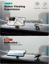 for Magsafe Car Mount, All-Metal Magnetic Phone Holder for Car, [Stronger Magnet] Car Magnet Phone Mount for Dash, Fit for Iphone 16 15 14 13 12