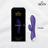 SKYN Vibes Personal Massage Wand Vibrator, 20 Speeds, Purple, 1 Count