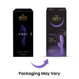 SKYN Vibes Personal Massage Wand Vibrator, 20 Speeds, Purple, 1 Count