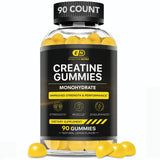Creatine Gummies for Men & Women - Creatine Monohydrate Gummies for Strength, Muscle, Energy - Natural Lemon Flavor (90Ct)