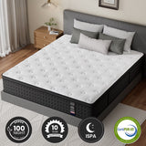Twin XL Mattress 14 Inch Memory Foam Hybrid Mattress in a Box, Medium